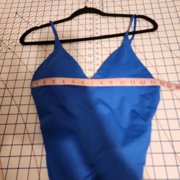 Seafolly Collective V Neck One Piece Blue Size 10 - Picture 4 of 12
